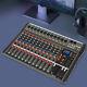 12 Channel Sound Audio Mixer Bluetooth Usb Dj Live Studio Mixing Console Amplifi
