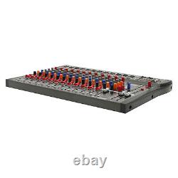 12 Channel Sound Audio Mixer Bluetooth USB DJ Live Studio Mixing Console Amplifi