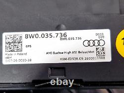 16-19 Audi A4 B9 Genuine Audio Usb Aux Interface Socket Input 8w0035736