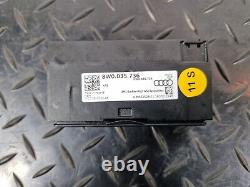 16-19 Audi A4 B9 Genuine Audio Usb/aux Interface 8w0035736