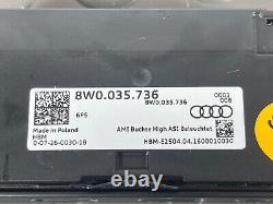 16-19 Audi A4 B9 Genuine Audio Usb/aux Interface 8w0035736