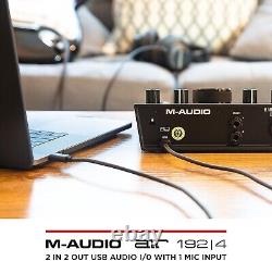AIR 192X4 USB C Audio Interface for Recording, Podcasting, Streaming with Studio