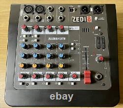 ALLEN & HEATH ZEDi-8 USB COMPACT HYBRID 2x2 AUDIO INTERFACE MIXER