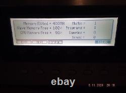 Akai Z4 16-bit Stereo Audio Rack Mount Sampler 400mb Ram Ide & Usb Interface