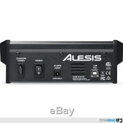 Alesis Multimix 4 USB FX, Home Recording Studio Mixer, Audio Interface, Software
