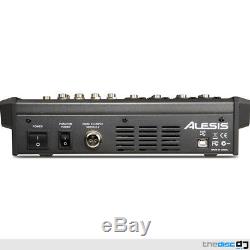 Alesis Multimix 8 USB FX, Home Recording Studio Mixer, Audio Interface, Software