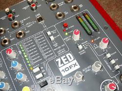 Allen & Heath ZED-10FX Audio Mixer Mixing Desk With USB Audio Interface & FX