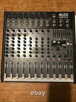Alto Live 1202 12 Channel Mixer USB Audio Interface