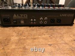 Alto Live 1202 12 Channel Mixer USB Audio Interface