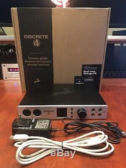 Antelope Audio Discrete 4 Thunderbolt & USB Audio Interface EXCELLENT CONDITION