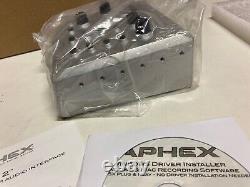 Aphex IN2 Desktop USB Interface, Class A pres, Aphex optical compression NEW