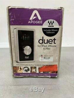 Apogee DUET-MAC-IOS 2x4 USB Audio Interface for iPad, iPhone, & Mac