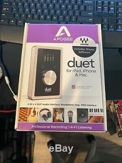 Apogee Duet 2 2 Channel USB Audio Interface for Recording Audio / Midi