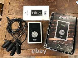 Apogee Duet 2 USB Audio Interface for Mac With Box And Accessories