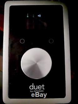 Apogee Duet 2 USB Audio Interface with breakout cable and power supply