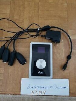Apogee Duet 2 Usb Digital Recorder 2 In X 4 Out Audio Interface Mac MINT