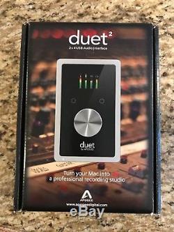 Apogee Duet 2 for Mac USB Audio Interface Excellent