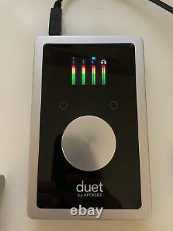 Apogee Duet USB Audio Interface for IOS, Mac Silver/Black