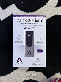 Apogee Jam Plus + USB Audio Interface iOS MacOS & PC 1/4