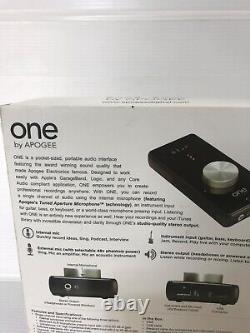 Apogee One USB Audio Interface For Mac