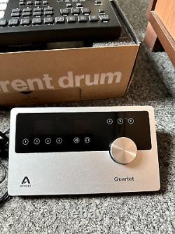 Apogee Quartet Audio Interface Fully functional Home Studio. Used