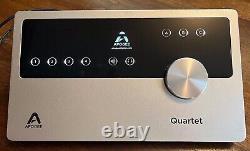 Apogee Quartet USB Audio Interface Analog 4in 6out Mac + iOS