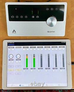 Apogee Quartet USB Audio MIDI Interface for iPad & Mac TOP condition High End