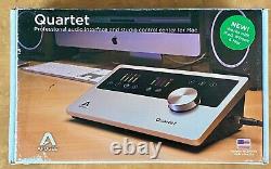 Apogee Quartet USB Audio MIDI Interface for iPad & Mac TOP condition High End