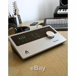 Apogee Quartet USB Audio Portable Home Studio Recording Interface for iOS Mac