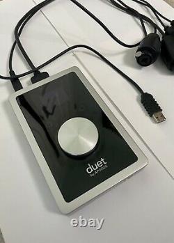 Apogee duet 2 USB interface with breakout cables