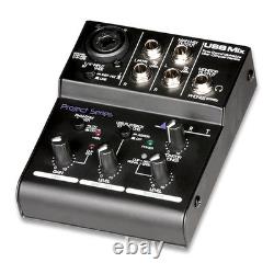 Art USB Mix Project Series Three Channel Mixer with USB Audio Interface