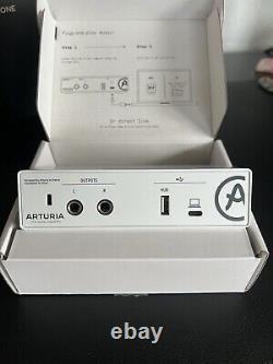 Arturia MiniFuse 1 1x2 USB Audio Interface (white)