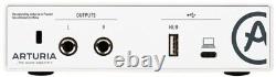 Arturia MiniFuse 1 USB Audio Interface, White