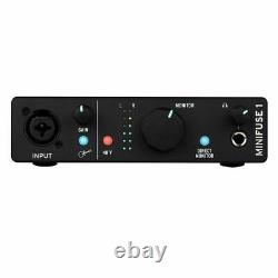 Arturia MiniFuse 1 USB Audio Interface (black)