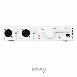 Arturia MiniFuse 2 2x2 USB Audio Interface (white)