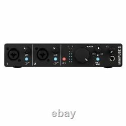 Arturia MiniFuse 2 2x2 USB Audio & MIDI Interface (black)