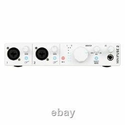 Arturia MiniFuse 2 2x2 USB Audio & MIDI Interface (white)