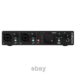 Arturia MiniFuse 2 USB Audio Interface, Black (OPENED BOX)