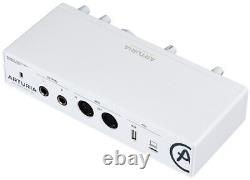 Arturia MiniFuse 2 USB Audio Interface, White