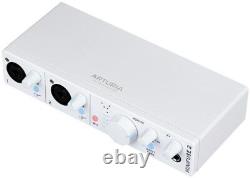 Arturia MiniFuse 2 USB Audio Interface, White