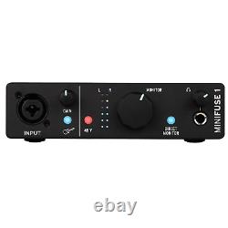 Arturia Minifuse 1 Black Portable USB-C Audio Interface