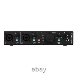 Arturia Minifuse 2 Black Portable 2 channel USB audio interface