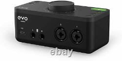 Audient EVO 4 Desktop USB Type-C Audio Interface 24-Bit / 96 kHz AD/DA