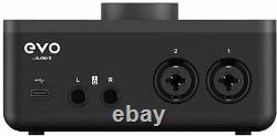 Audient EVO 4 Desktop USB Type-C Audio Interface 24-Bit / 96 kHz AD/DA