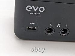 Audient EVO 4 USB-C audio interface sound card music production 2-in/out 48V XLR