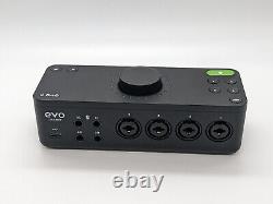 Audient EVO 8 USB audio interface external sound card 4-in/4-out 48V black