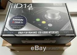 Audient Id14 10 in 4 out USB Audio Interface With Scroll Control