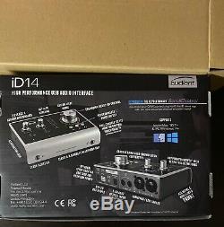 Audient iD14 High Performance USB Audio Interface