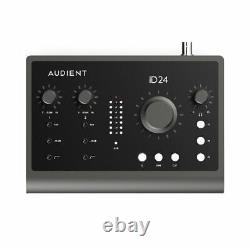 Audient iD24 10-In/14-Out High Performance USB Audio & MIDI Interface (black)