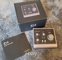 Audient iD4 Mark II USB Audio Interface MKII Platinum Award Winning Sound